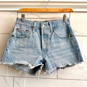 Levi’s 501 Original Cutoff Denim Shorts